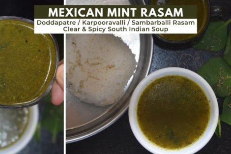Mexican Mint Rasam