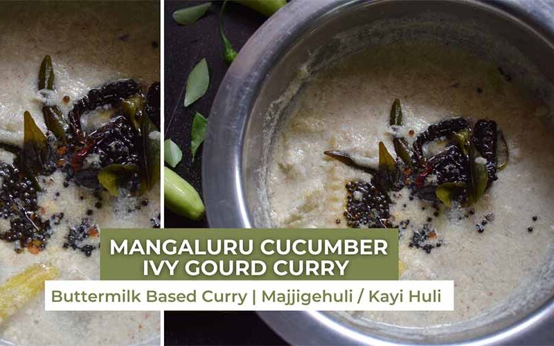 Mangalore Cucumber Ivy Gourd Curry