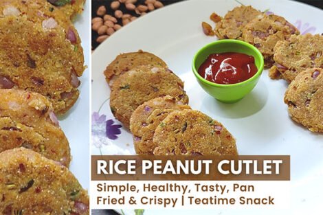 Rice Peanut Cutlet