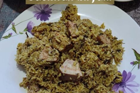 Tender Jackfruit Biryani