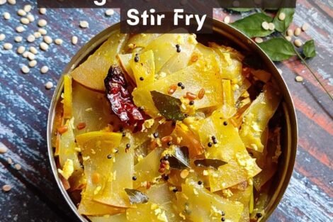 Mangalore Cucumber Stir Fry