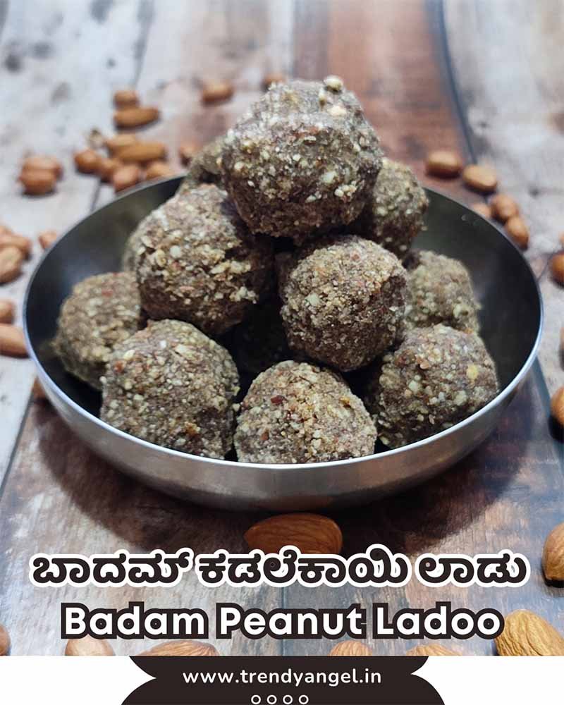 Almond Peanut Ladoo