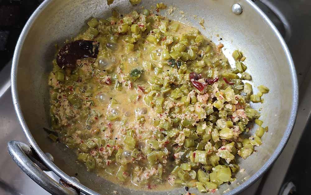 Cluster Beans Stir Fry