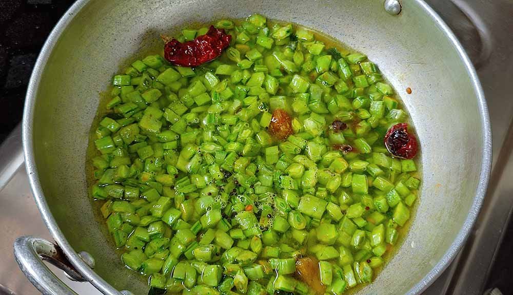 Cluster Beans Stir Fry