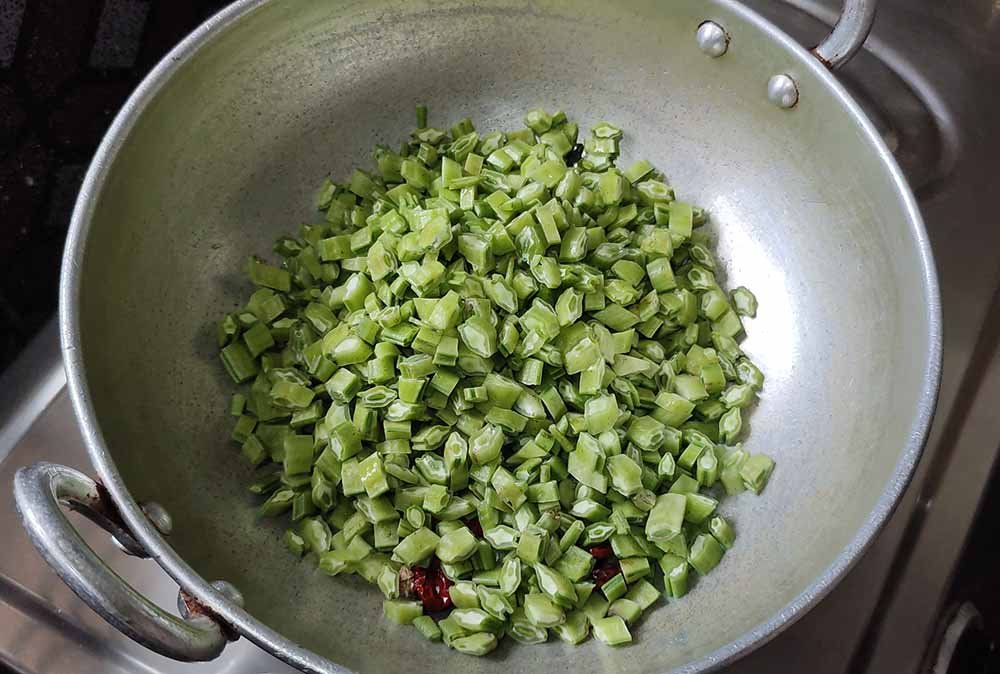 Cluster Beans Stir Fry
