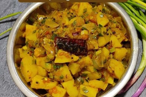 Aloo Spring Onion Sabzi