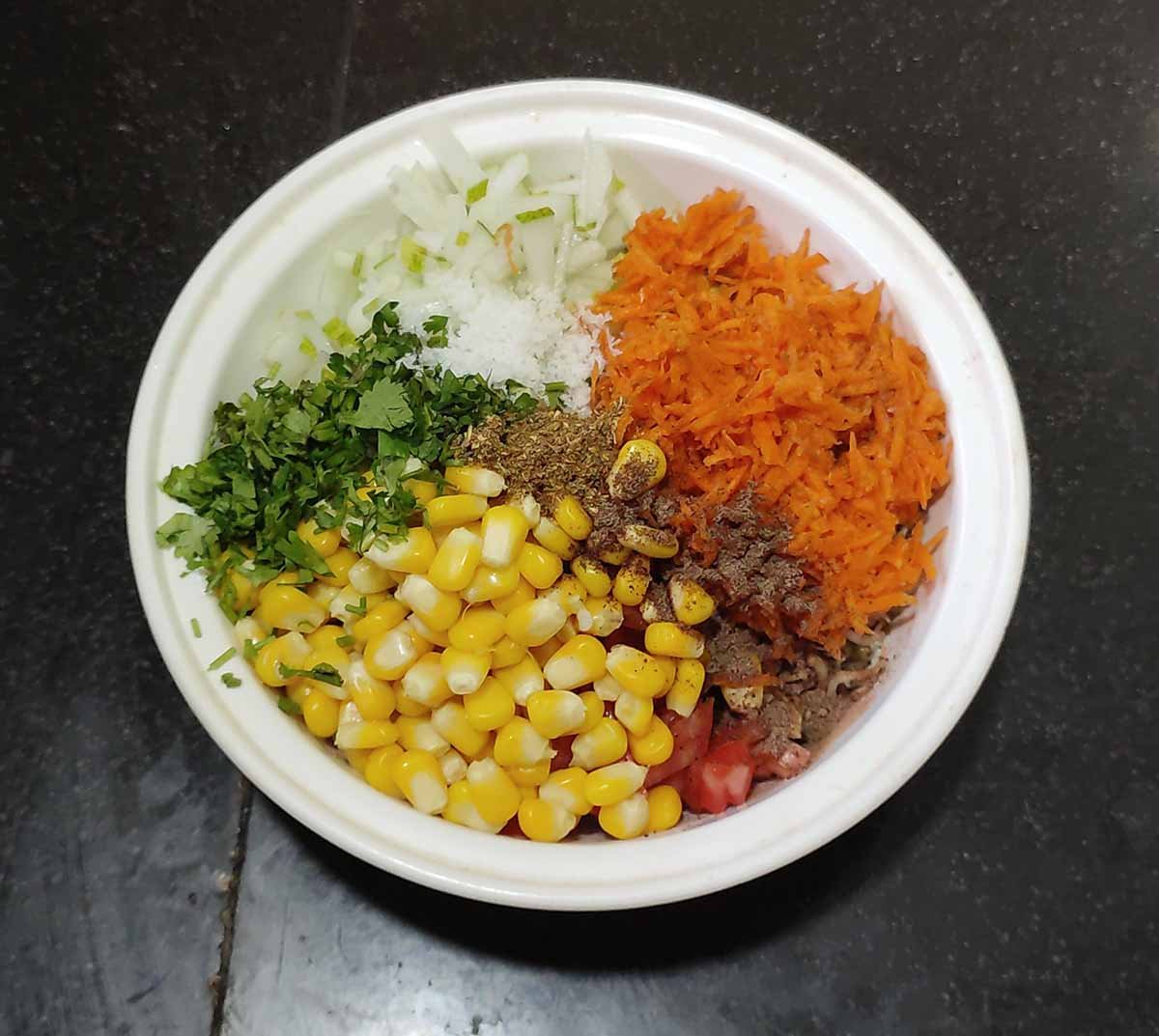 Moong Sprouted Salad