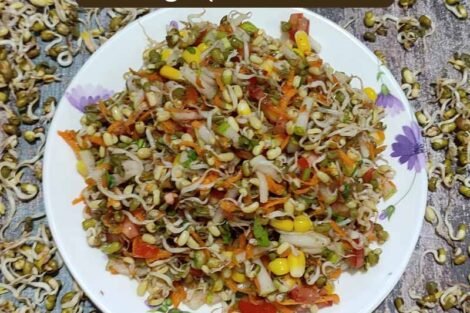 Moong Sprouted Salad