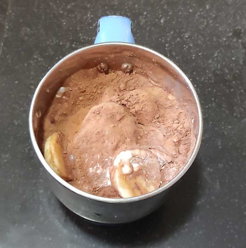 Chocolate Banana Brownie