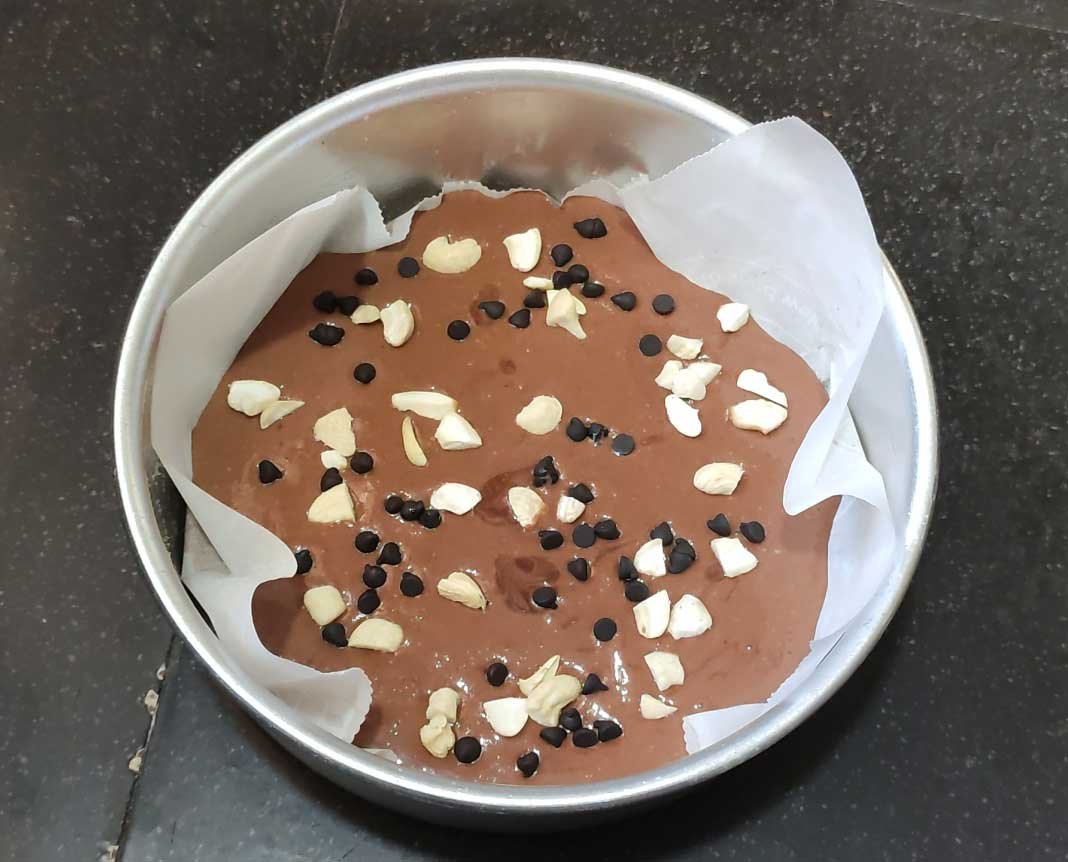 Chocolate Banana Brownie