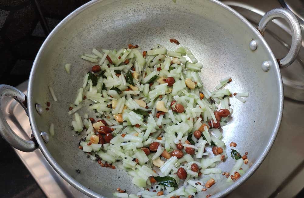 Poha Cucumber