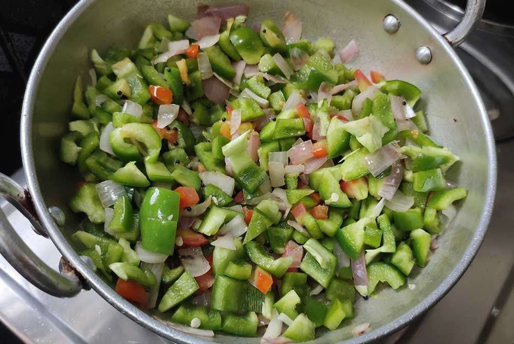 Capsicum Stir Fry