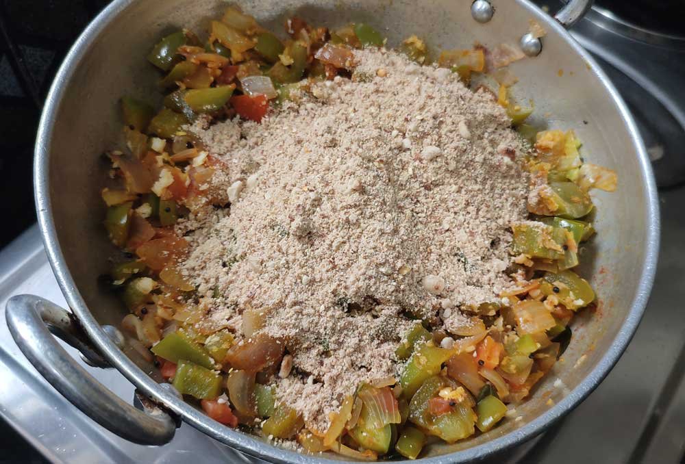 Capsicum Stir Fry